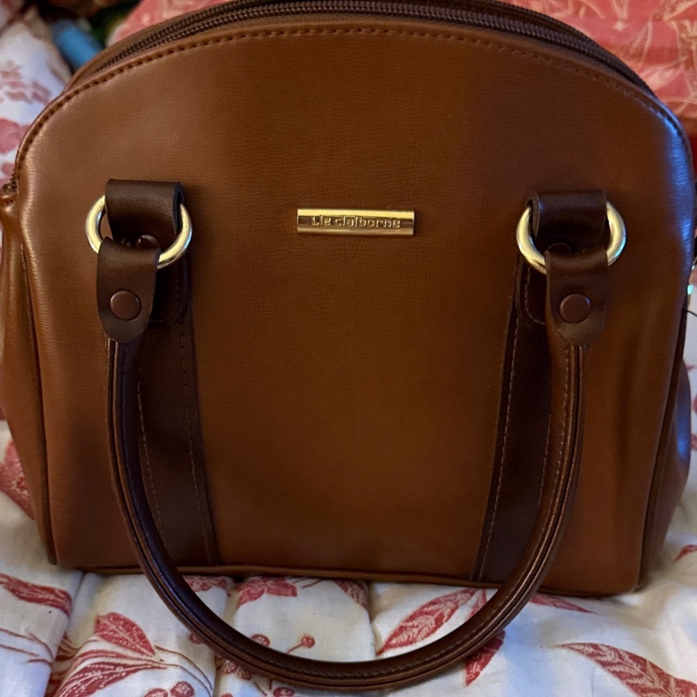 Liz Claiborne Tan Satchel